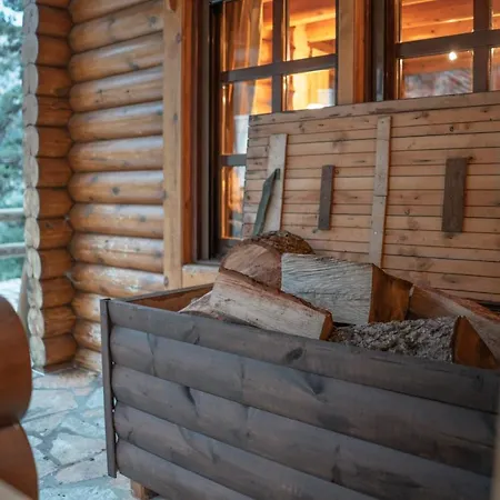7Hills Finnish Luxury Chalet By Ski Alure Eptalofos Exterior photo
