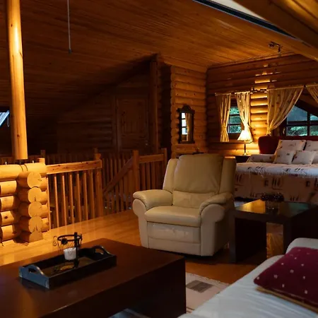 7Hills Finnish Luxury Chalet By Ski Alure Eptalofos Exterior photo